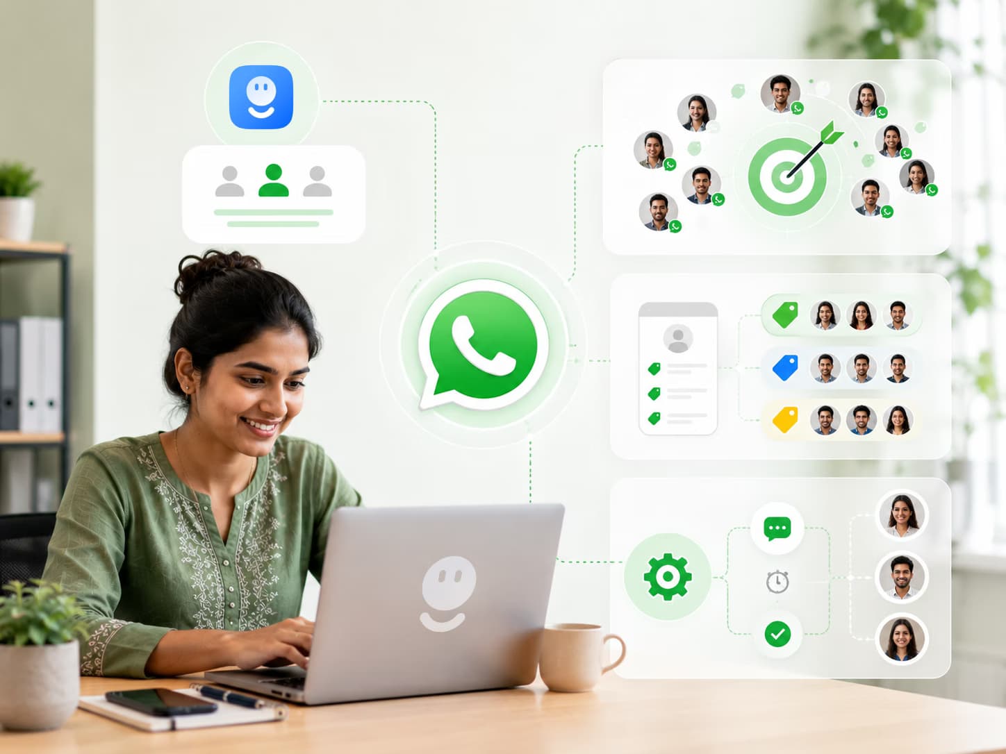WhatsApp Bulk Messaging And Marketing Campaign Dashboard