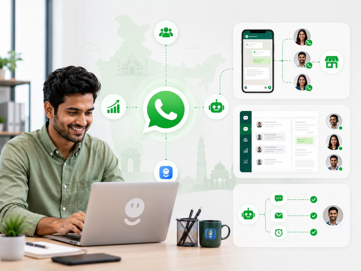 WhatsApp Business API Platform For Indian Businesses